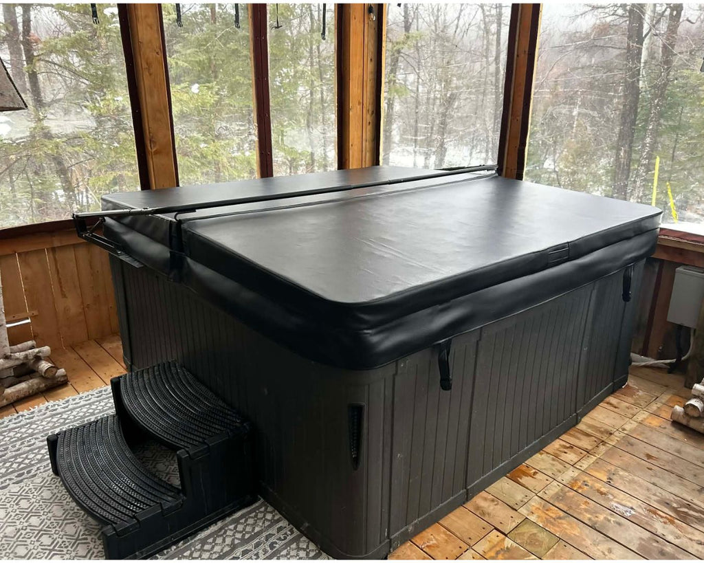 Couvert de spa Noir Standard